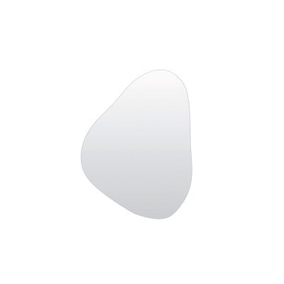 Algeza Clear Glass Organic Wall Mirror 51cm