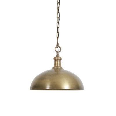Demi Raw Antique Bronze Metal Pendant Light 50cm
