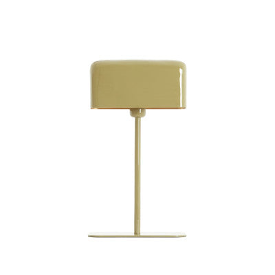 Elenie Gloss Taupe Metal Table Lamp