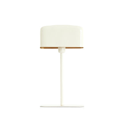 Elenie Gloss Cream Metal Table Lamp 48cm