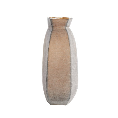 Veliko Dark Brown Glass Vase 50.5cm