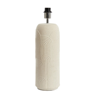 Diego Ecru Ceramic Table Lamp Base 51cm