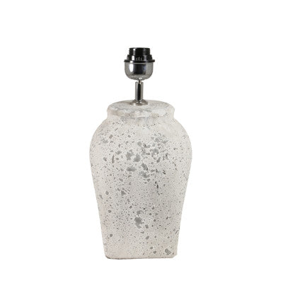 Hekla Light Grey Ceramic Table Lamp Base