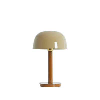 Marivet Sand & Brown Metal Table Lamp 37cm