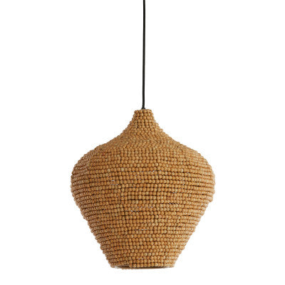 Kalenga Beads Natural Metal Pendant Light 36cm
