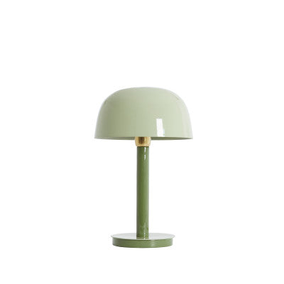 Marivet Two Tone Olive Green Metal Table Lamp 37cm