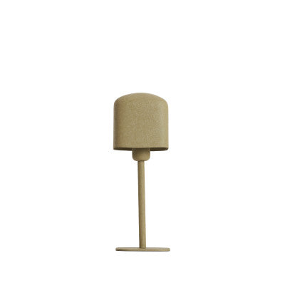 Elenie Matt Olive Green Metal Table Lamp 36cm