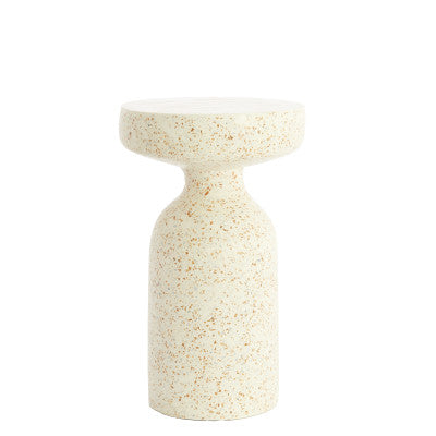 Moravit Cream Terrazzo Round Side Table
