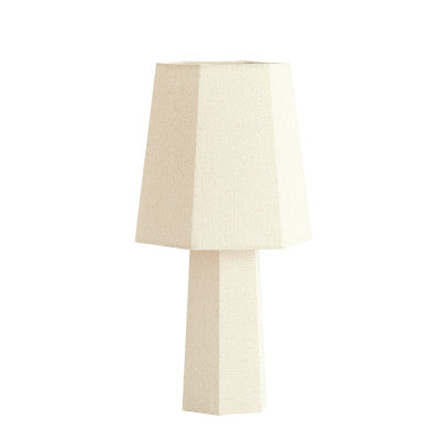 Musabo Natural Linen Table Lamp
