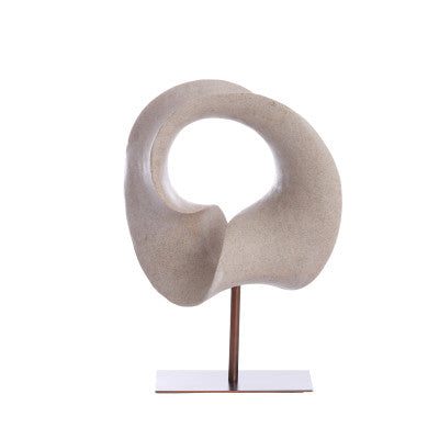 Vodice Taupe & Dark Bronze Ornament on Stand