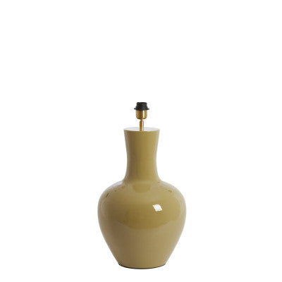 Nana Gloss Olive Green Metal Table Lamp Base 51cm