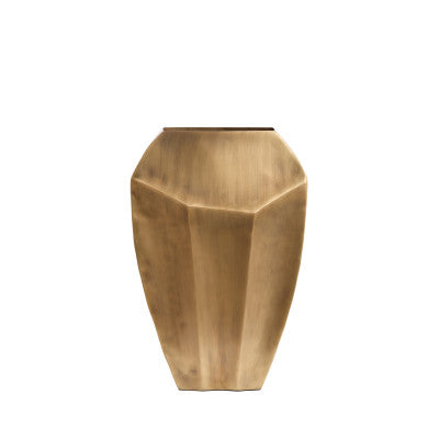 Cordoba Antique Bronze Metal Vase 45cm