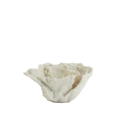 Coral Cream Ornament 13cm