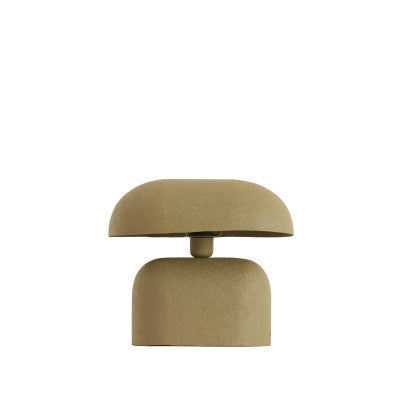 Todd Matt Olive Green Metal Table Lamp