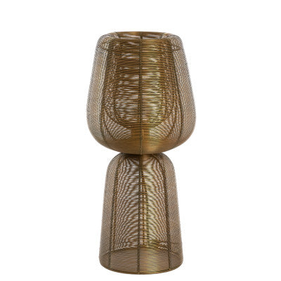 Aboso Antique Bronze Metal Table Lamp 54cm