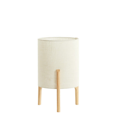 Litto Natural & White Linen Table Lamp 44cm