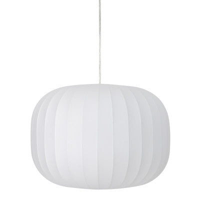 Lexa White Pendant Light 35cm