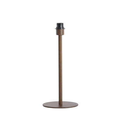 Cerini Dark Brown Wood Effect Table Lamp Base