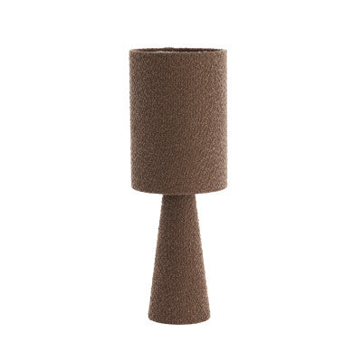 Micky Brown Bouclé Table Lamp