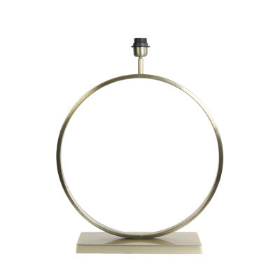 Liva Light Gold Metal Table Lamp Base 62cm