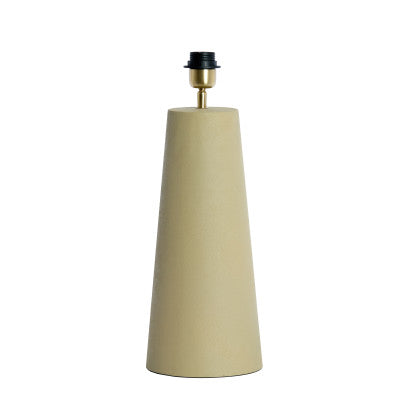 Yelos Matt Green/Grey Metal Table Lamp Base 43cm