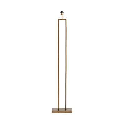 Shiva Antique Bronze Metal Floor Lamp Base