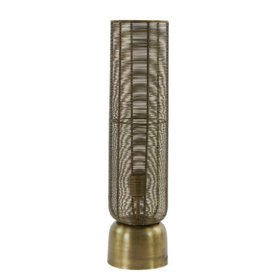 Lezuza Antique Bronze Metal Table Lamp 60.5cm