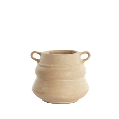 Tarifa Natural Papier Mâché Decorative Planter