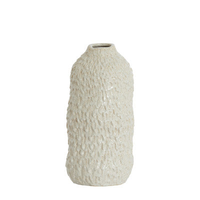 Asola Cream Ceramic Vase 35.5cm