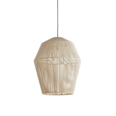 Deya Cream Metal Pendant Light 45cm