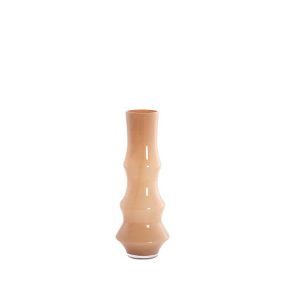 Fiorenza Caramel Glass Vase 50cm