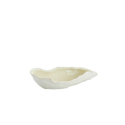 Kalako Cream Pearl Ceramic Decorative Bowl