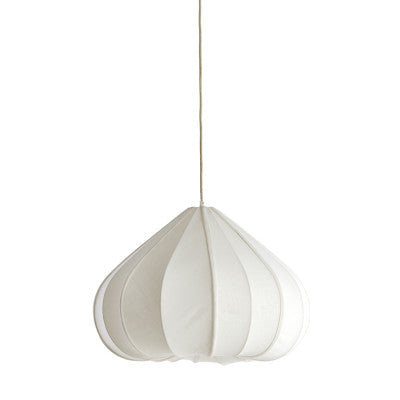 Zubeda White Pendant Light 58.5cm