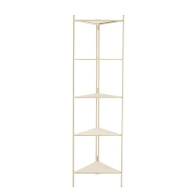 Cream Metal Open Display Unit
