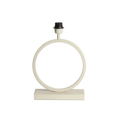Liva Cream Metal Table Lamp Base 43cm