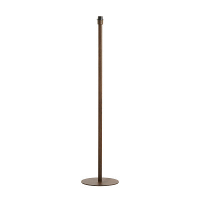 Cerini Dark Brown Wood Effect Floor Lamp Base