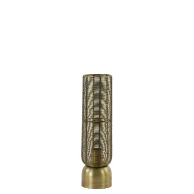 Lezuza Antique Bronze Metal Table Lamp 39.5cm