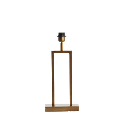Shiva Antique Bronze Metal Table Lamp Base 41cm