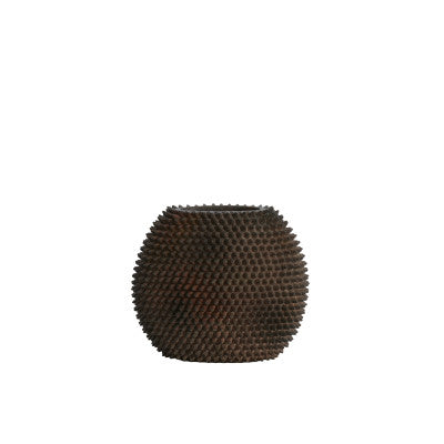 Caldras Brown Textured Vase 26.5cm