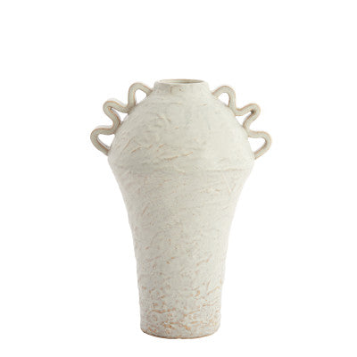 Volca Cream Ceramic Vase 35cm