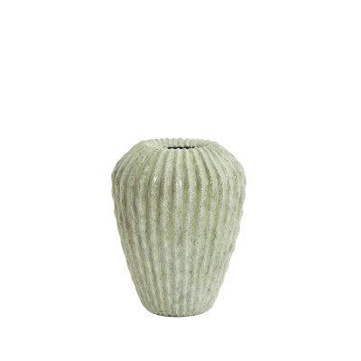 Cacti Gloss Mint Green Decorative Planter 37cm