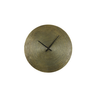 Cervino Antique Bronze Metal Wall Clock