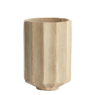 Salou Natural Papier Mâché Decorative Planter 32cm