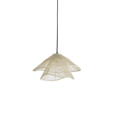 Alameda Cream Metal Pendant Light 36cm