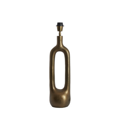Elric Gold Metal Table Lamp Base