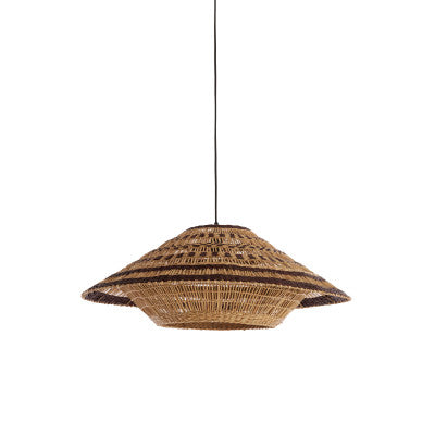 Owana Natural & Brown Seagrass Pendant Light 80cm