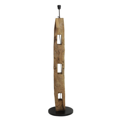 Karlovo Wood Floor Lamp Base