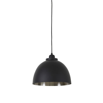 Kylie Black/Matt Nickel Metal Pendant Light