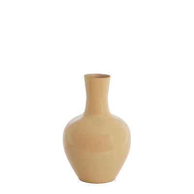 Nana Gloss Sand Metal Vase 50cm