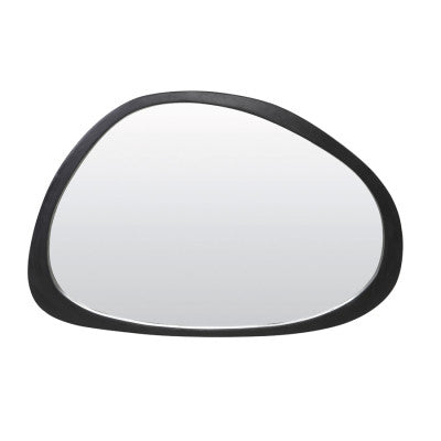 Sonora Black Wood Wall Mirror